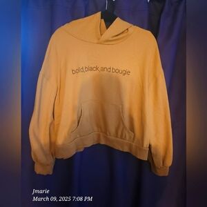 Women's Hoodie Long-Sleeve Cropped 2x